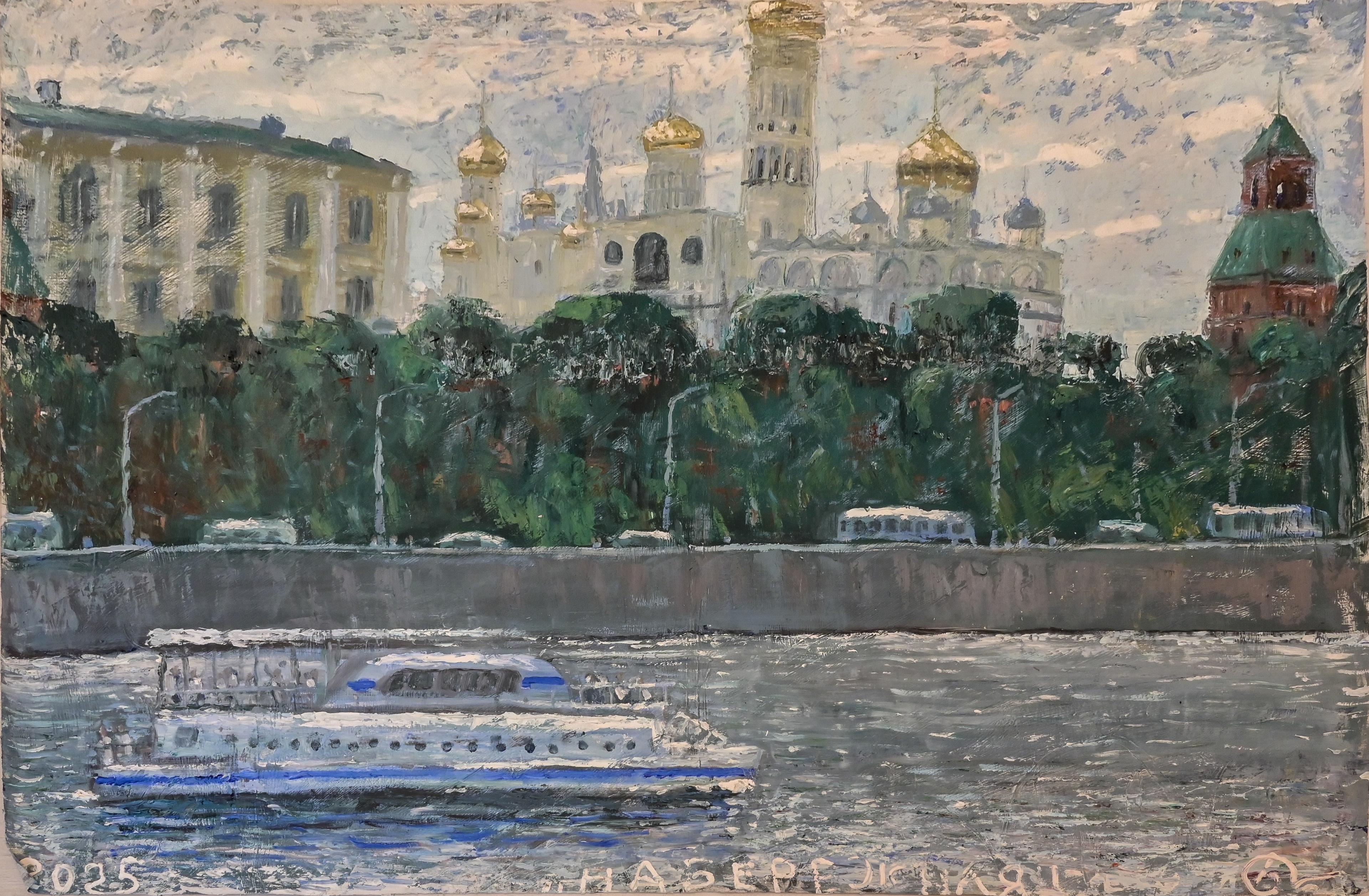 Изображение позиции: Живопись. Петр Бронфин. Московские прогулки