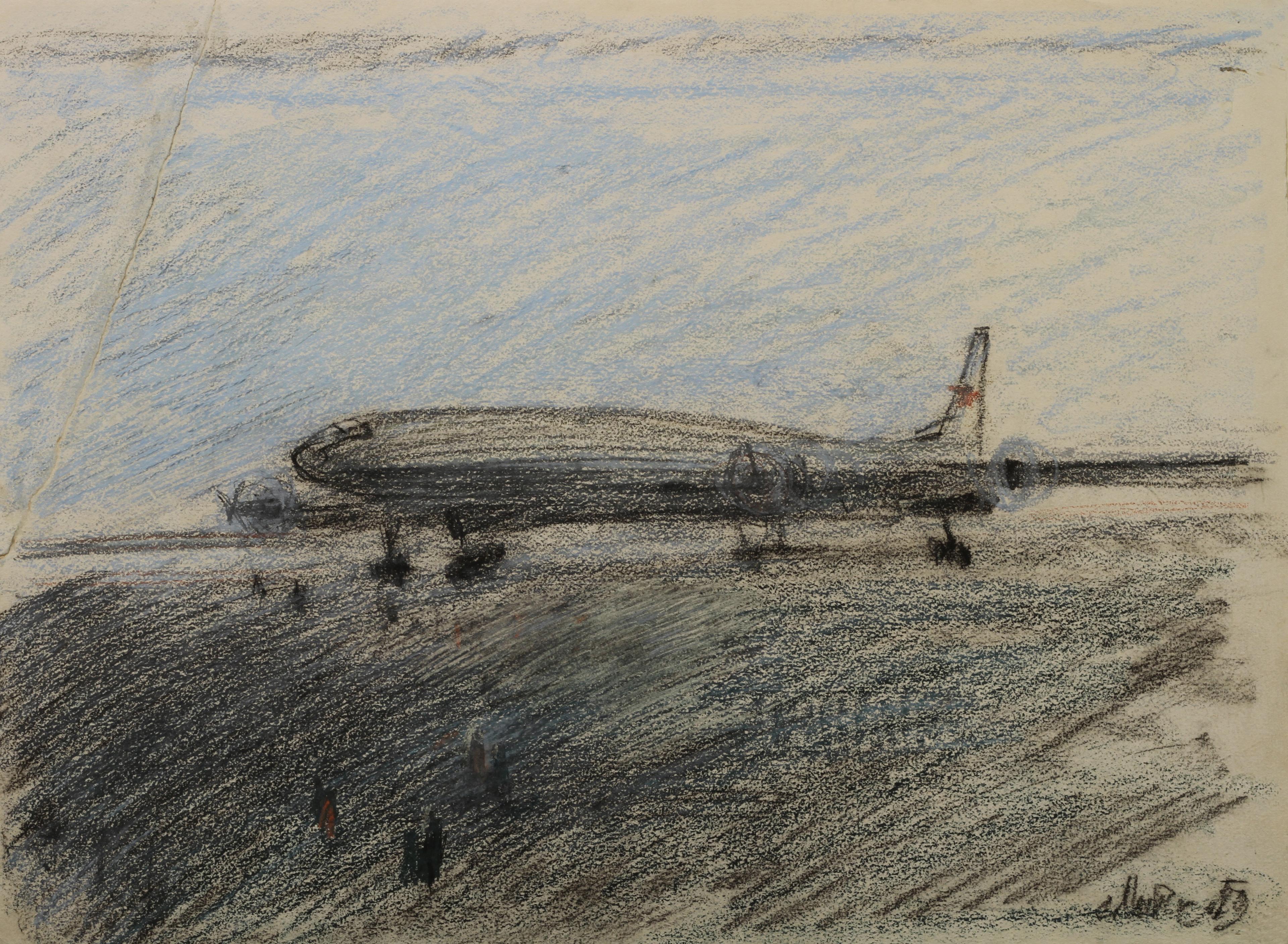 Изображение позиции: Рисунки, наброски, эскизы. Александр Лабас (1900—1983)